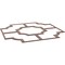 Ekena Millwork 33W x 33H x 14T Small Bradley Decorative Fretwork Wood Ceiling Panels, Walnut CELW33X33X0250BRDWA - alternate 4